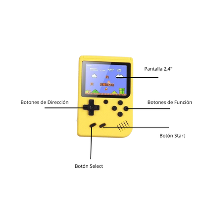 Consola Retro 500 Juegos